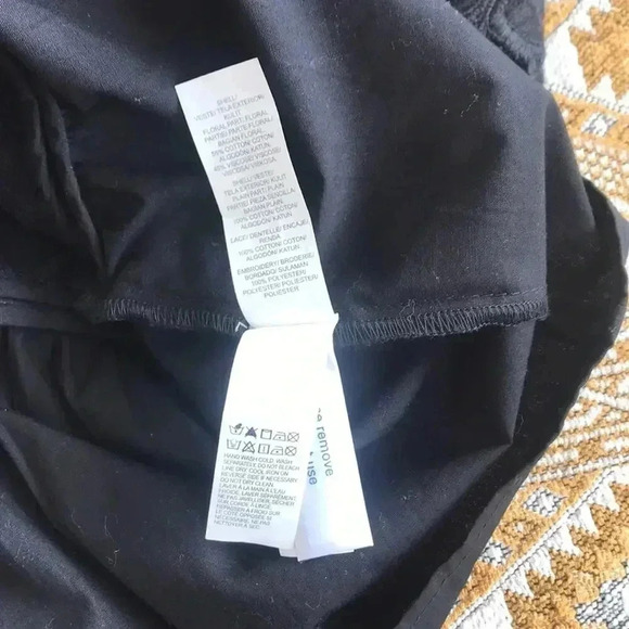 Lucky Brand ☘️ Embroidered Black blouse/jacket Folk Boho Western Indie Small. - Picture 9 of 14